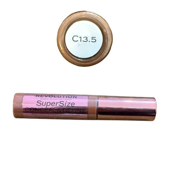 Makeup Revolution Conceal & Define Super Size Concealer – 13.5 | 13ml NEW - Picture 1 of 5